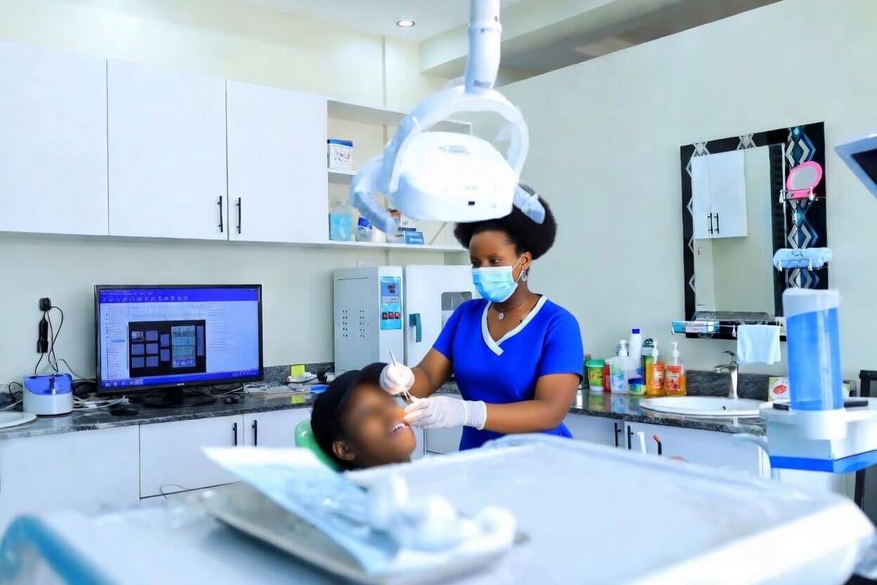 Dental treatment and care at PK Dental Solutions Kampala